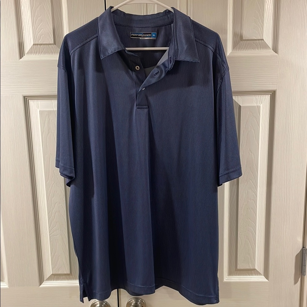 Classic Blue Polo Shirt for Casual Wear